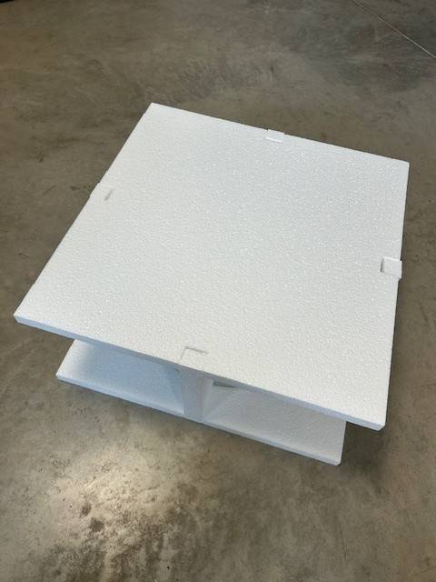 Ensemble des protections à poser dans un cartons