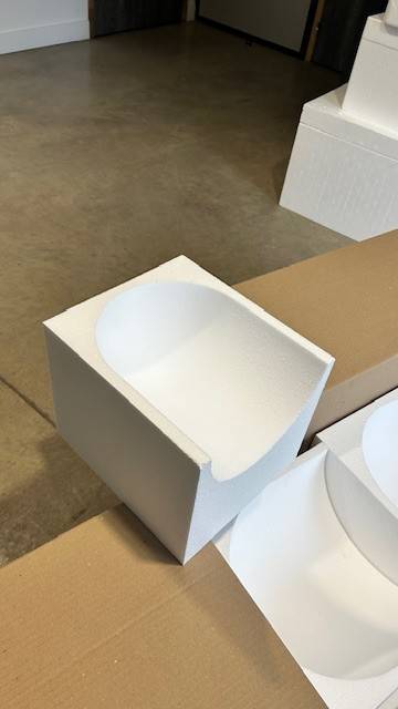 Pièce de réservation pour longrines 